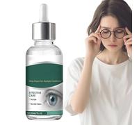 Gouttes Hydratantes Pour Les Yeux - Solution Naturelle 30ml Apaisante Et Nourrissante | Collyre Sans Conservateur Pour Yeux Secs, Presbytie, Irritation Oculaire | Famille, Voyage, Bureau, Usage Quotid