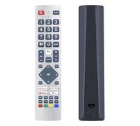 GOUYESHO Apto para Sharp Technika Smart TV SHWRMC0134 SHW/RMC/0134 DR-0284-1 Mando a Distancia de Repuesto Compatible con 32BI5KA 50BN3KA 4T-C50BL2IF2AB 4T-C50BL2KF2AB TEF/RMC/0015 TEFRMC0015