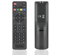 GOUYESHO Mando a distancia de repuesto para Tele System Digital Terrestrial Decoder TS6815 T2HEVC DVB-T2 HEVC HD HDR HLGC, no aplicable a otros mandos (sin voz)