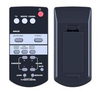 GOUYESHO Mando a Distancia FSR68 ZJ78800 Compatible con Yamaha Sound Bar Sistema de Barra de Sonido Compatible con FSR68ZJ78800 FSR68-ZJ78800 YAS93 YAS-93 YAS103 YAS-103