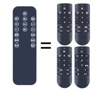 GOUYESHO Nue Mando a Distancia de Repuesto Compatible con Klarstein Chimenea Eléctrica 10035297 10035167 para Chimenea El-Fuego