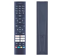 GOUYESHO Nue Mando a distancia de repuesto compatible con TELEFUNKEN Android Smart TV D43U750X2CWI D50U750X2CWI D55U750X2CWI QF32AN750S QF40AO750S D43F750X2CW, para Toshiba Android TV 40LA3E63DAZ