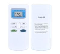 GOUYESHO Nuevo Control remoto de repuesto para acondicionador de aire GYKQ-03 para Kelon FanWorld TCL Delonghi Climatizador PACCT90 PACC100EL PACC120E PACC130EK GYKQ-27E ACTR-70 ACTR-90 FW3-2500 FW3