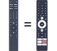 GOUYESHO Nuevo IR Mando a Distancia de Repuesto para Cecotec A A3 Series ALH30032 ALH00032N Smart TV