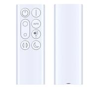 GOUYESHO Nuevo mando a distancia de repuesto adecuado para purificador de aire Dyson Dual Direction Cool Fan TP04 TP7C TP06 TP09 DP04 TP07 TP4B 969154-02 (blanco)