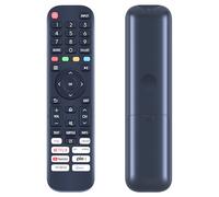 GOUYESHO Nuevo mando a distancia de repuesto para Tele System Smart TV TS27FHDSMV13 TS43FLQLEDSMV15 TS65FLQLEDSMV15 TS55FLQLEDSMV15