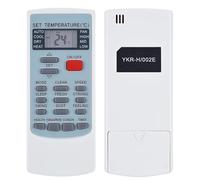 GOUYESHO Nuevo YKR-H/002E Control remoto de sustitución del aire acondicionado para AUX MundoClima FanWorld AC aire acondicionado YKR-H002E YKR-H006E MUPR-12-H5A MUPR-18-H5A MUPR-24-H5A ASW-09-NFH