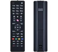 GOUYESHO RC4870 RC4875 Mando a Distancia de Repuesto Adecuado para Telefunken Compatible con TFL49DFHD03B L24H180M3 D32H278R3 D40U300M4C,para JVC LT-32VH4455