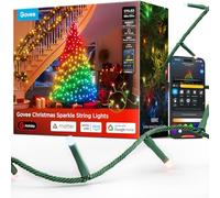 Govee Christmas Sparkle String Lights, Decoraciones Navideñas para Interiores, Luces RGBWIC de 30M con 375 LEDs, Más de 140 Modos de Escena, Control Inteligente por Aplicación con Alexa