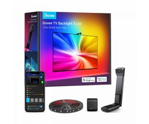 Govee H6099 TV Backlight 3 Lite | Iluminación LED | para TV de 55-65 pulgadas, RGBICW, Wi-Fi+Bluetooth