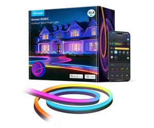 Govee H61A83D1 Luces de tira de neón RGBIC para exteriores 10m
