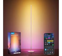 Govee Lámpara de Pie LED, RGBIC Lámpara Regulable 2700-6500K, Color Dorado | Matter y Alexa Compatible, 16 Millones de Colores DIY, 80+ Modos de Escena, Sincronización Musical, para Salón y Dormitorio