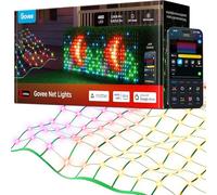 Govee Luces de Red para Arbustos con 480 LED, Luces de Malla Inteligentes para Exter de 0,87 × 2,9M con Múltiples Modos y Función DIY para Decoración Arbustos, IP67 a Prueba de Agua