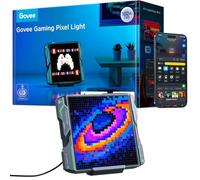 Govee Pixel Light Panel LED para Videojuegos 32 x 32 RGB, Compatible con AI, función de Bricolaje con 150 Modos de Escena y 10 Modos de música, 30 fps/s, Funciona con Alexa y Google Assistant