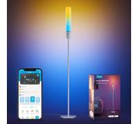 Govee RGBIC Lámpara de Pie LED Cilíndrica Con Control de Aplicación Wi-Fi, Inteligente Con Más de 64 Escenas, Modo Bricolaje, 1500 Lúmenes, Moderna Para Dormitorio, Sala de Estar