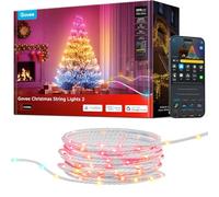 Govee RGBWIC Luces Árbol Navidad 30m, Compatible Alexa, Transparentes | 300 LEDs, 130+ Escenas, Interior/Exterior, Compatible Matter, Mapeo de Formas y AIGC, Decoración para Navidad y Halloween