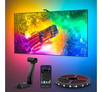 Govee T2 Envisual con cámaras dobles, retroiluminación LED RGBIC Wi-FI 3,6 m para televisores de 55-65 pulgadas, doble perlas luminosas, se adapta a televisores ultrafinos