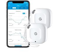 GoveeLife Bluetooth Termómetro Higrómetro para Interior, 2 paquetes