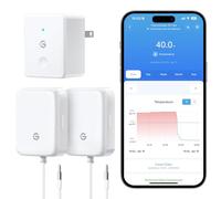 GoveeLife Termómetro WiFi para refrigerador con alarma, medidor de temperatura digital inalámbrico para congelador con control de aplicación, 2 años de exportación de datos gratuitos, para el hogar