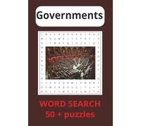 GOVERNMENTS WORD SEARCH PUZZLE 495 WORDS: Fun & Educational Word Search Puzzles for Government Fans Travel companion and brain tease to help teach and ... | homeschool parents this is for you