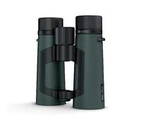 GoView ZOOMR 10x42 prismáticos para Actividades al Aire Libre, Naturaleza, observación de Vida Salvaje, Viajes (Zoom de 10 aumentos, Gran Campo de visión, Incluye Set de Accesorios) Oak Verde