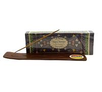 Govinda Soporte para varillas de incienso con Flora Nag Champa Agarbatti (100 gramos)