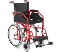 GOVITA Cochecito plegable para pasos estrechos, ideal para los pasos en ascensor _ Gostreet Slim 40 cm - Marco de doble crucero de acero silla de ruedas plegable Slim