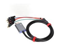 GOWENIC 2 Piezas Cable AV 480p para Jugadores Retro | Consola DOL 001, Plug And Play, escaneo progresivo, señal de vídeo clara