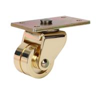 GOWENIC 2 Piezas Ruedas de Piano para Estudio en Casa Regalos | Rodillos móviles para estantería, deslizamiento seguro del suelo, ruedas giratorias de metal resistentes, práctico regalo