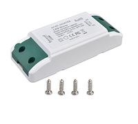 GOWENIC 24V DC 18W LED Driver Transformador para Luces de Tira | Adaptador de corriente constante, sin parpadeo, de bajo ruido, carcasa compacta de ABS, uso en iluminación del hogar