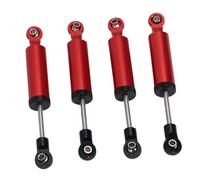 GOWENIC 4PCS 80mm Amortiguadores para Coche RC 1/10 (rojo)