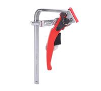 GOWENIC Abrazadera de Mesa con Trinquete Accesorio de Riel Guía de Aleación de Aluminio, Abrazadera para Carpintería Resistente de 540 Libras, Apertura Máxima de 16 Cm, Longitud Total de 8,27