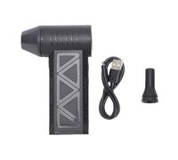 GOWENIC Air Duster, 3 Speed Cordless Duster, 130000 RPM Electric Duster Vacuum, Reusable Dust Blower with LED Light, Type C Rechargeable Computer Cleaner for Keyboard Car Pet Hair