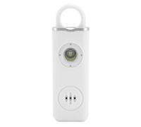 GOWENIC Alarma de Seguridad Personal para Mujeres 130 DB Llavero con Sonido Fuerte Protección de Luz Estroboscópica de Seguridad de Emergencia con Luz LED, Alarma de Autodefensa Compacta Impermeable