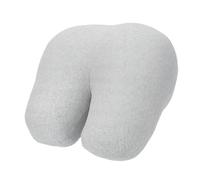 GOWENIC Almohada para Dormir Boca Abajo, Cojín de Apoyo para Personas Que Duermen Boca Abajo, Almohada Ergonómica Contorneada de Rebote Lento para Uso en Colchón o sofá, Color Gris
