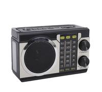 GOWENIC Altavoz Bluetooth Retro, Radio Am FM SW Altavoz Inalámbrico Vintage Recargable con Antena Telescópica y Tiempo de Reproducción Largo, para el Hogar, Auto, Viaje, Camping