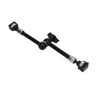 GOWENIC Arma ARTICULADOR DE Camera, Montaje DE Cámara DSLR DE Aleación DE Aluminio con Tornillo DE 1/4 DE Pulgada y Pasadores DE Localización, Rotación DE 360 Grados para Trípodes