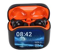 GOWENIC Auriculares de Traducción AI, Traducción en Tiempo Real 164 Idiomas Pantalla LCD a Color Bluetooth 5.4, con Reproducción de 8H Estuche 60H Micrófono con Cancelación de Ruido