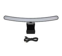 GOWENIC Barra de Luz para Monitor Curvo, Regulable, Protección Ocular, Tipo C, Fuente de Luz Asimétrica, para Pantalla Curva
