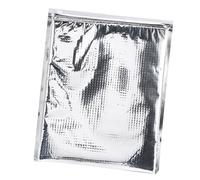 GOWENIC Bolsas Térmicas Reutilizables 5uds, 30x35cm |Almacenamiento de Alimentos Aislado con Papel de Aluminio Plateado para Almuerzo, Picnic, Viajes de Camping (25 * 30cm)