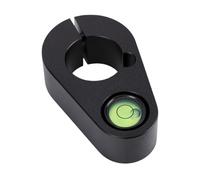 GOWENIC Burbuja Verde Nivel de Polo Aleación de Aluminio para 25mm GPS | Tornillos de calibración precisos, vial metálico de alta resistencia, herramienta de nivelación para estudios de campo,