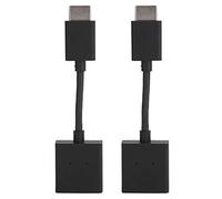 GOWENIC Cable de auriculares, 2 cables de extensión macho a hembra, interfaz multimedia HD compatible con alta resolución 4K, para extender y proteger la interfaz multimedia HD de varios proyectores