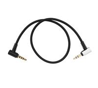 GOWENIC Cable de Micrófono Profesional de 3,5 Mm para TRS a TRRS, Cable de Cobre de 35 Cm/13,8 Pulgadas, Enchufe Chapado en Oro para SC7, Videomicro, Go, Wireless Go Videomic Pro+