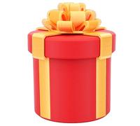 GOWENIC Caja de Regalo en Efectivo para Bromas Reutilizable de 10 Capas |Rompecabezas de Dinero Divertido con Soporte de Tornillo Anidado Molesto Impreso en 3D para Oro Rojo Redondo