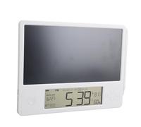 GOWENIC Calendario Electrónico con Bloc de Notas, Hora, Fecha, Temperatura, Humedad, Calendario de Escritorio Recargable Portátil con Tableta de Escritura LCD para Oficina, Negocios, Hogar