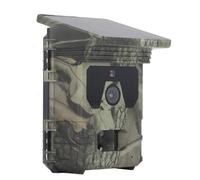 GOWENIC Cámara de Rastreo Solar, 4K 50 MP HD Visión Nocturna Cámaras de Rastreo de Caza de Vida Silvestre con Energía Solar, Cámara de Caza con Detección de Movimiento por Infrarrojos a