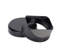 GOWENIC Capucha de Lente de Metal y Kit de Tapa, Capucha y Tapa de Lente de Metal Negro Cuadrado para Cámara X100VI X100V X100F X100T X100S X100 X70, Evita una Luz Fuerte