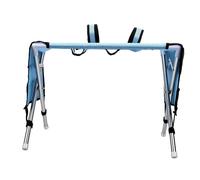 GOWENIC Cesta de Baño para Perros Lista para Regalo con Acero Inoxidable | Hamaca para aseo de mascotas, correas de sujeción ajustables, aberturas para cuatro patas, diseño de marco plegable,