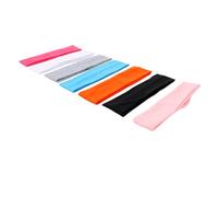 GOWENIC Diademas Elásticas de Entrenamiento para Mujeres, 7 Piezas de Bandas Deportivas Antideslizantes para Correr, Ciclismo, Actividades Diarias, Juego Multicolor