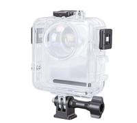 GOWENIC Estuche de Buceo a Prueba de Agua, Estuche Protector de Buceo Subacuático Apto para Cámara de Acción MA X2 Cubierta de Carcasa Subacuática con Inserciones Antivaho para de